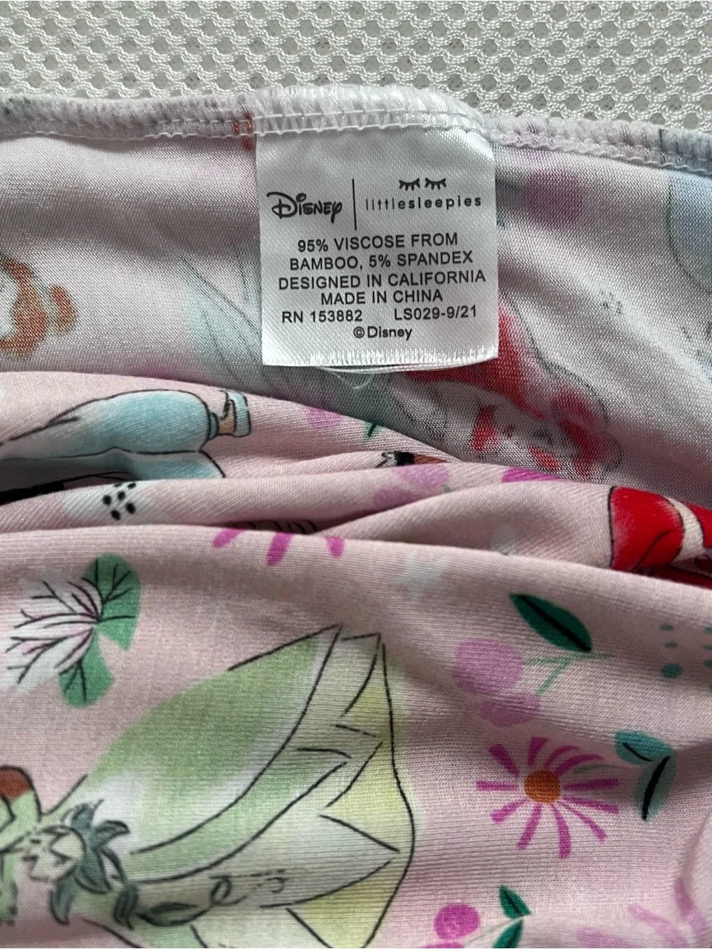 Little Sleepies Disney Princess Fitted Crib Sheet | Like New